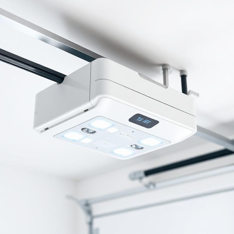 Smart WiFi garage door opener installation